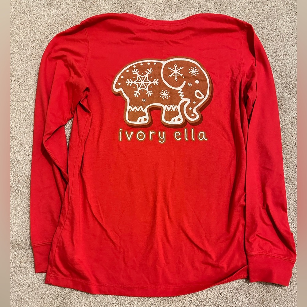 Ivory Ella- Gingerbread long sleeve shirt